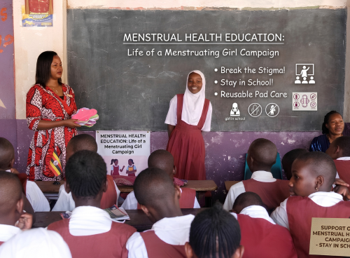 Help Keep Girls in School — Menstrual Health Campaign