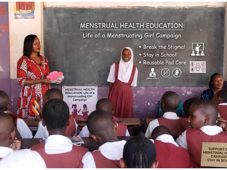 Help Keep Girls in School — Menstrual Health Campaign