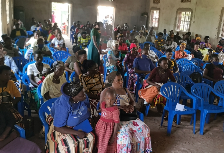 Menstrual Health Awareness Session — St. Peter's Church, Kyebando