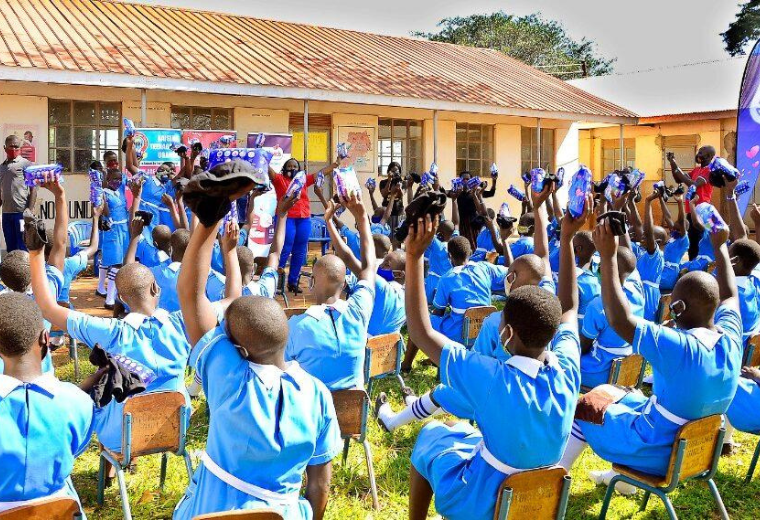 Menstrual Hygiene Education Session — Mbale Nyaibala Youth Center