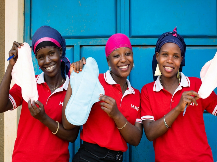 Menstrual health education for girls in Uganda